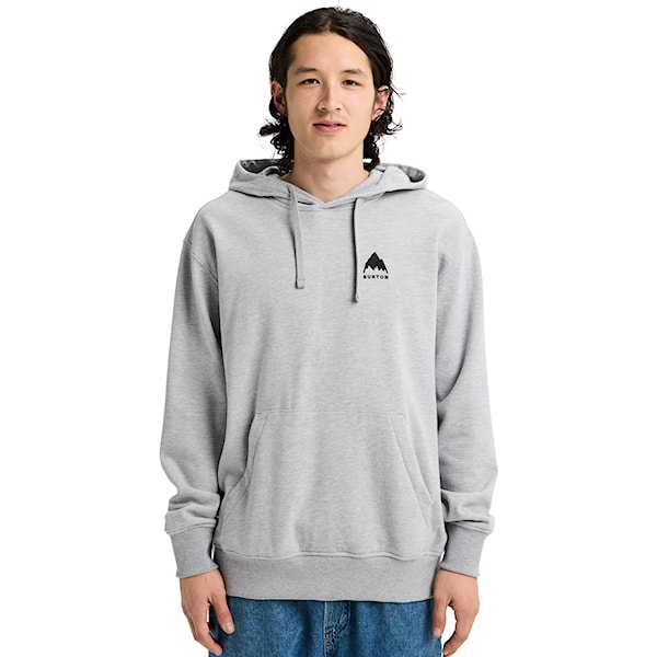 Mikina Burton Mountain PO grey heather 2025
