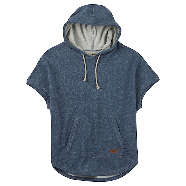 Bike mikina Burton Nora Poncho Fleece indigo heather 2017