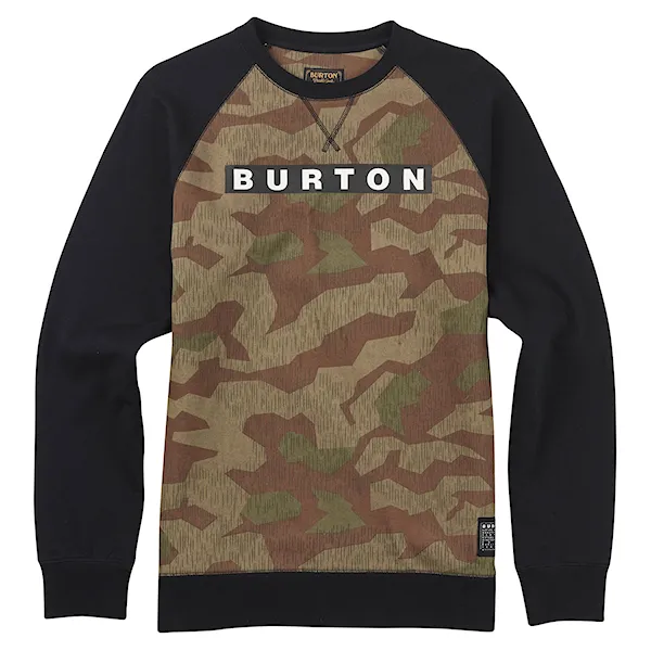 Bike Hoodie Burton Vault Crew splinter camo 2017