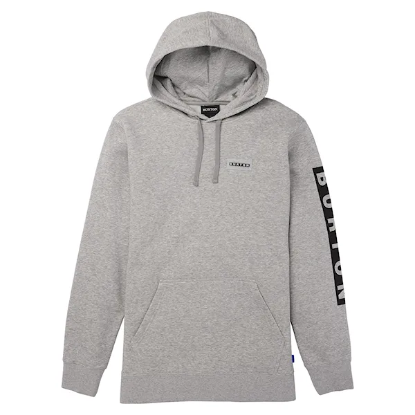 Mikina Burton Vault Pullover grey heather 2023
