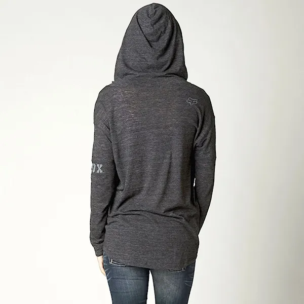 Bike mikina Fox Crossed Ls Hoody black 2015