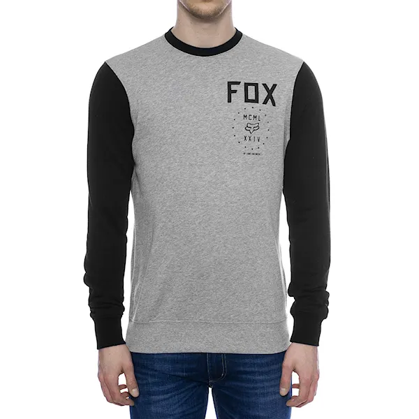 Bike mikina Fox Havoc heather grey 2015