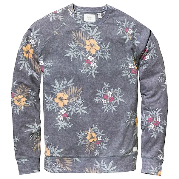 Bike Hoodie Globe James Crew hibiscus 2016