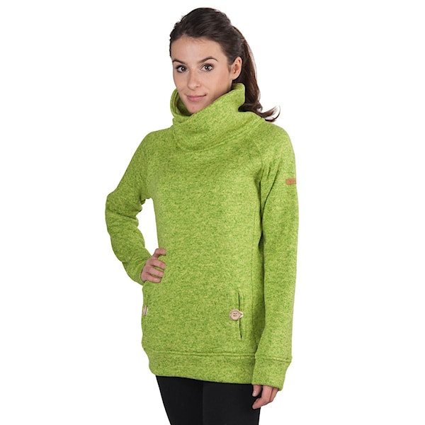 Technická mikina Gravity Alice Sweater lime 2017