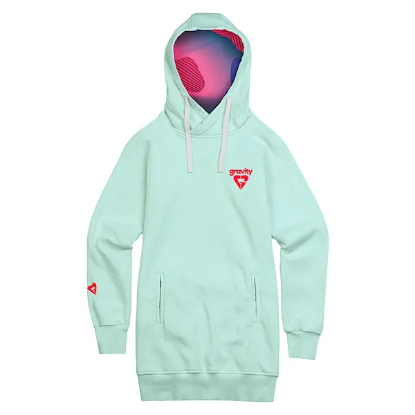 Bike Hoodie Gravity Flamingo mint 2020