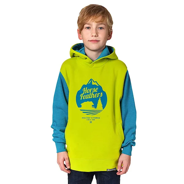 Bike Hoodie Horsefeathers Chalet Kids sulphur 2016
