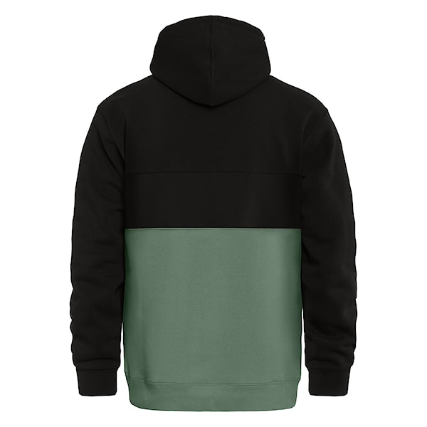 Mikina Horsefeathers Fulton black/iceberg green 2025