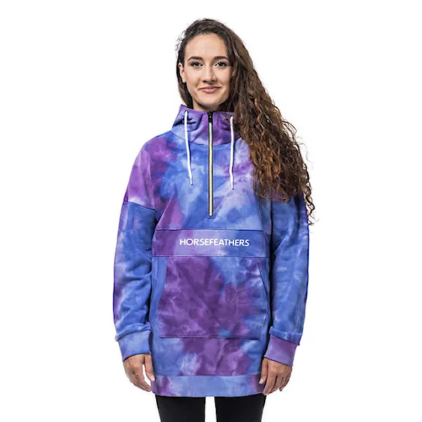 Bike mikina Horsefeathers Geri tie dye 2020