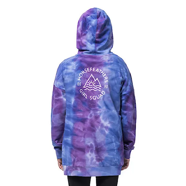 Bike mikina Horsefeathers Geri tie dye 2020