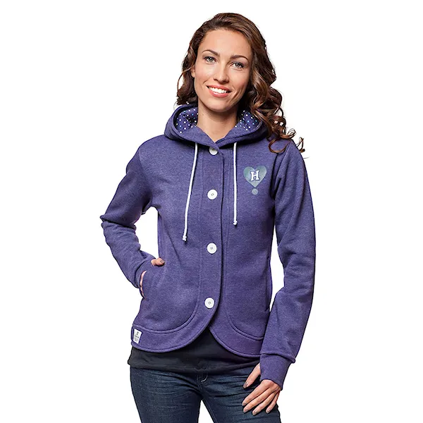 Bike mikina Horsefeathers Holy heather violet 2015