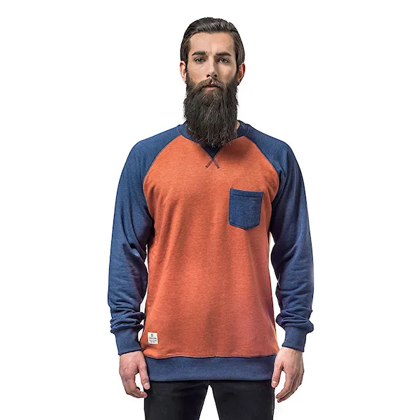 Bike Hoodie Horsefeathers Omega heather rust 2015