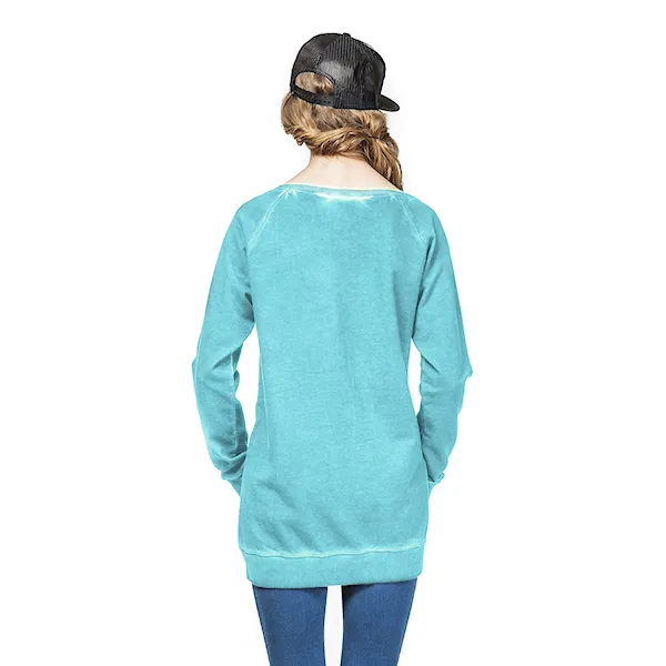 Bike Hoodie Horsefeathers Yasmina washed aqua 2016