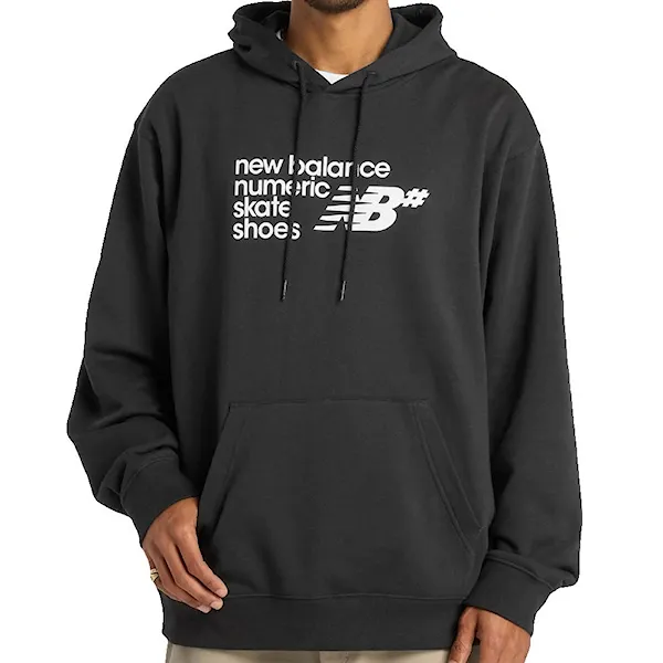 Mikina New Balance Numeric French Terry Hoodie black 2025