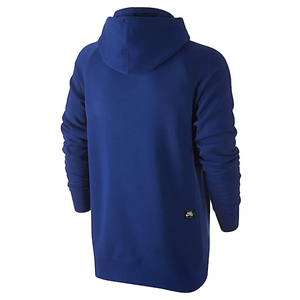Bike Hoodie Nike SB Icon Grip Tape Pullover deep royal blue/gym red 2016