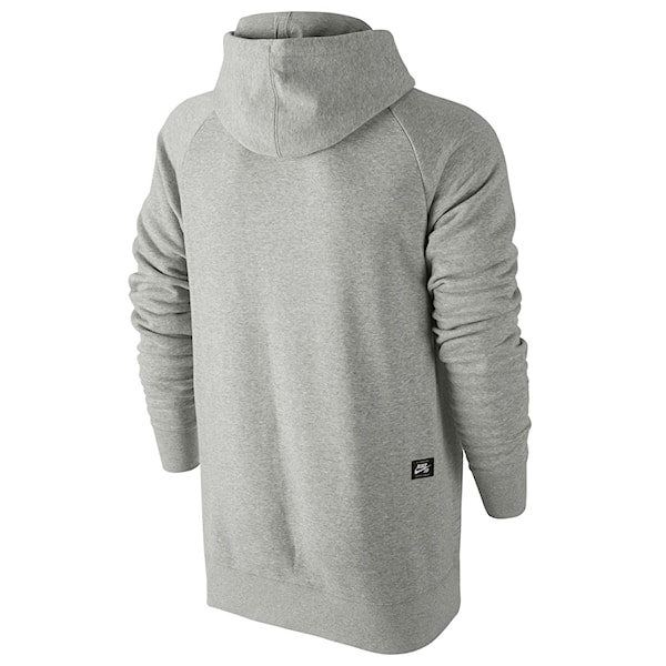 Bike Hoodie Nike SB Icon Grip Tape Pullover dk grey heather/white 2016