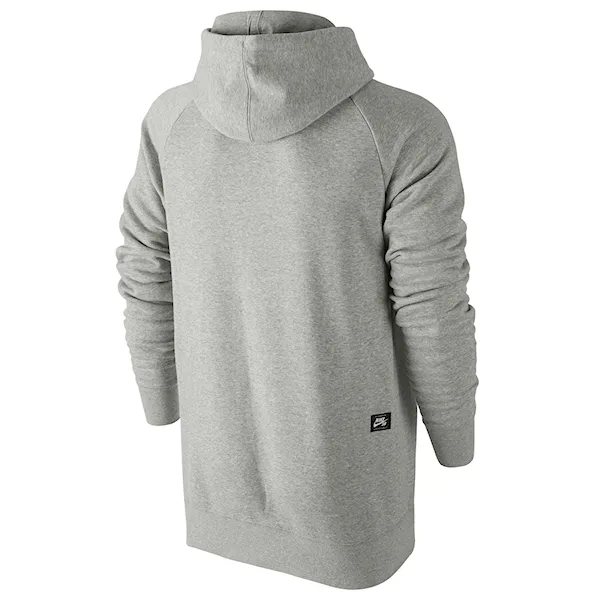 Bike Hoodie Nike SB Icon Grip Tape Pullover dk grey heather/white 2016