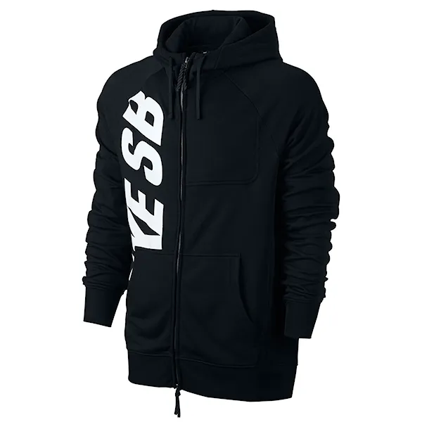 Bike Hoodie Nike SB Lightweight Everett Dri-Fit Full black/white 2016