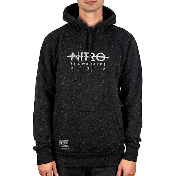 Bike bluza Nitro Apres Hoodie black heather 2020