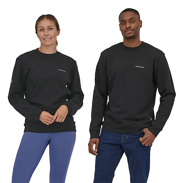 Mikina Patagonia Fitz Roy Icon Uprisal Crew Sweatshirt ink black 2025