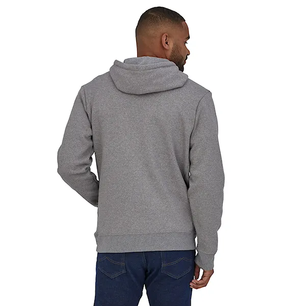 Mikina Patagonia P-6 Logo Uprisal Hoody gravel heather 2025