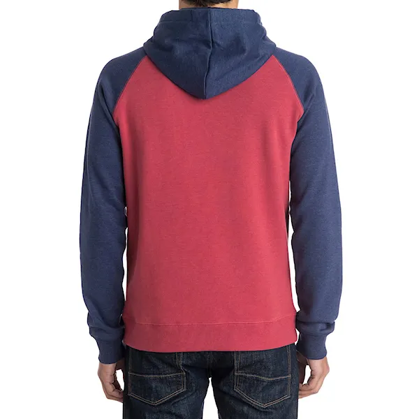 Bike mikina Quiksilver Major Block Hoodie Screen american beauty 2015