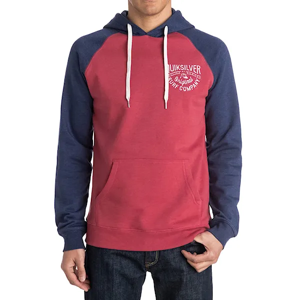 Bike mikina Quiksilver Major Block Hoodie Screen american beauty 2015