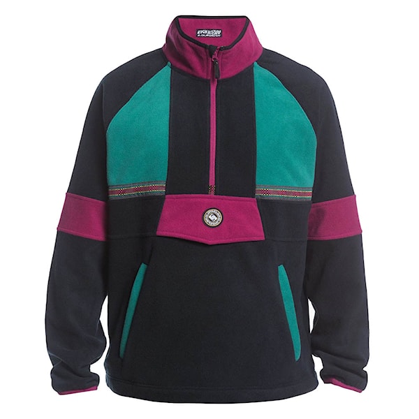 Bike mikina Quiksilver Soul Power Hz Fleece true black 2020