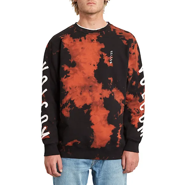 Bike Hoodie Volcom Merick Crew new black 2020
