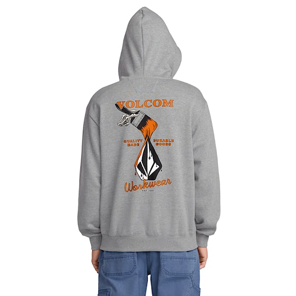 Mikina Volcom Workwear PO heather grey 2025