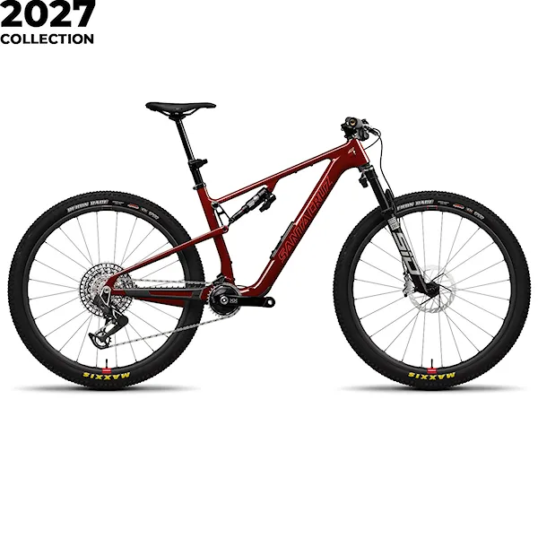 MTB kolo Santa Cruz Blur CC XX AXS Race FA RSV gloss tart cherry 2027