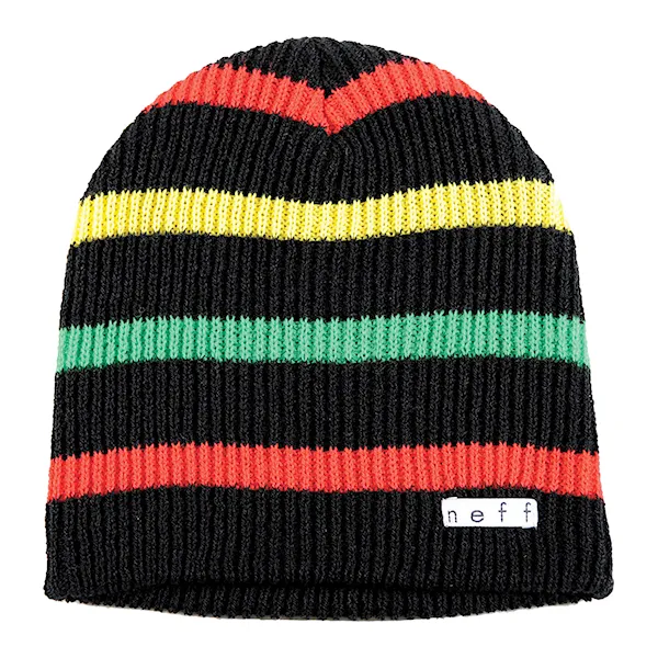 Čepice Neff Daily Stripe black/rasta 2013