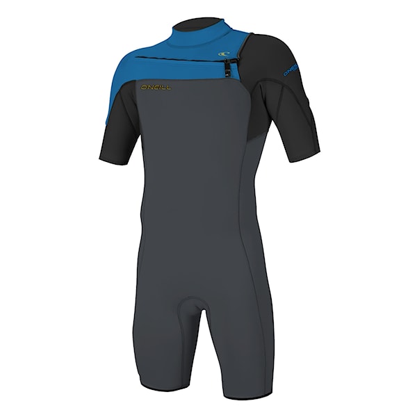 Neoprén O'Neill Hammer Chest Zip 2 mm S/S Spring graphite/black/ocean 2025