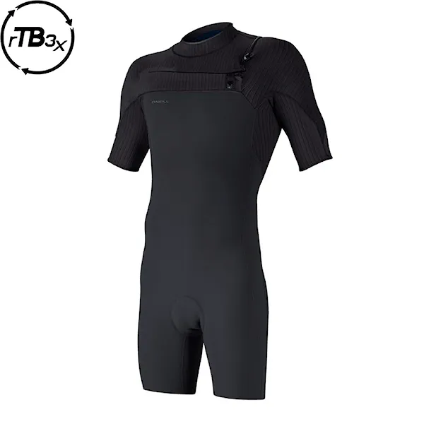 Wetsuit O'Neill Hyperfreak Chest Zip 2 mm S/S Spring tempered steel/graphite 2026