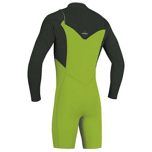 Wetsuit O'Neill Hyperfreak Cz 2Mm L/s Spring dayglo/dark olive 2018