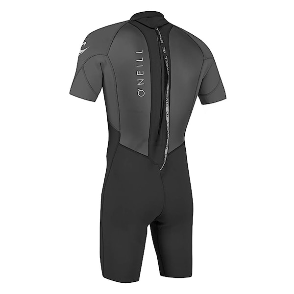 Wetsuit O'Neill Reactor II 2 mm Back Zip S/S Spring black/graphite 2025