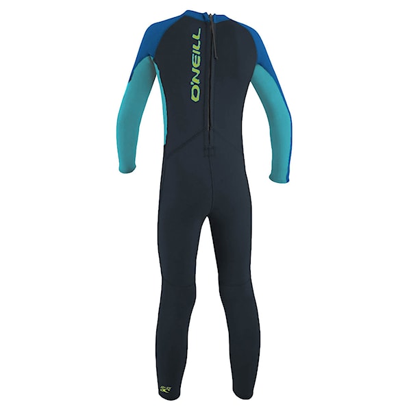 Neoprén O'Neill Toddler Reactor Boys II 2 mm Back Zip Full slate/light aqua/ocean 2026