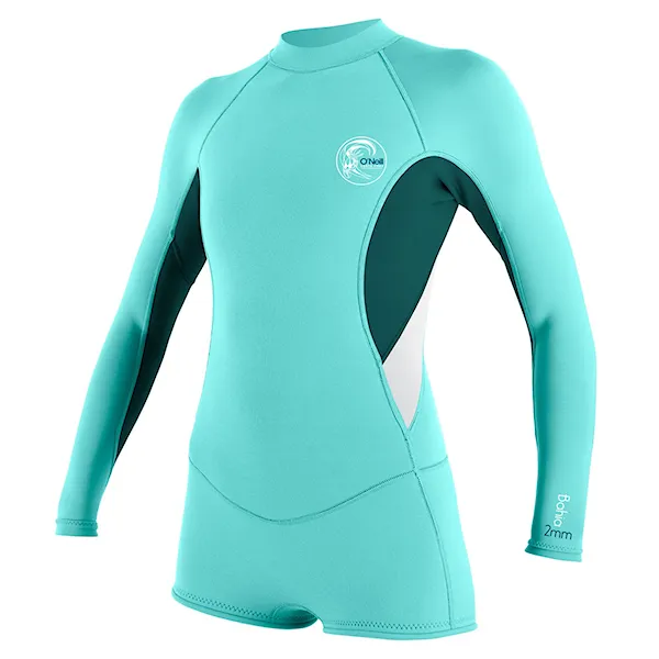 Neopren O'Neill Wms Bahia 2/1 L/s Short Spring seaglass/deep teal/white 2016