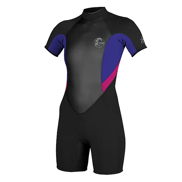 Neopren O'Neill Wms Bahia 2/1 S/s Spring black/cobalt/berry 2016