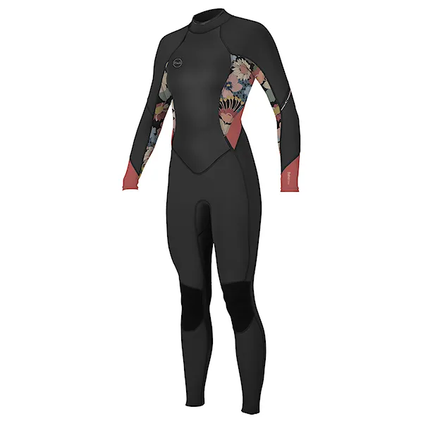 Pianka neoprenowa O'Neill Wms Bahia 3/2 BZ Full black/tearose/twiggy 2022