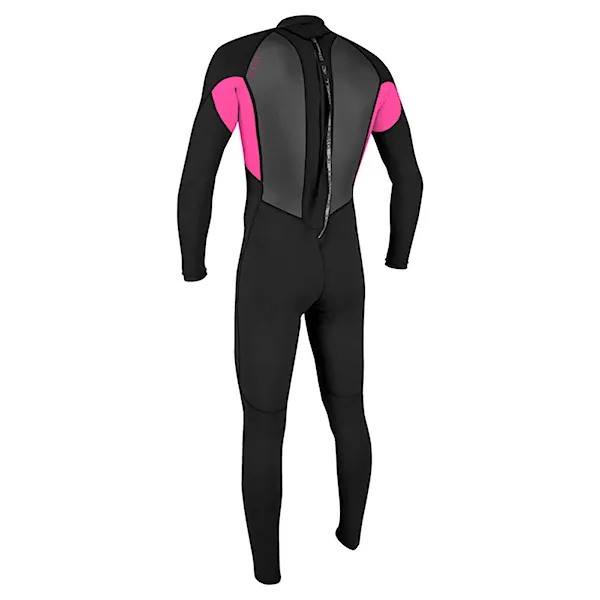 Pianka neoprenowa O'Neill Youth Reactor II 3/2 Back Zip Full black/berry 2026