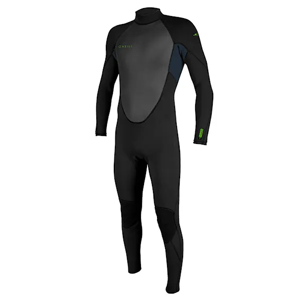 Pianka neoprenowa O'Neill Youth Reactor II 3/2 Back Zip Full black/slate 2026