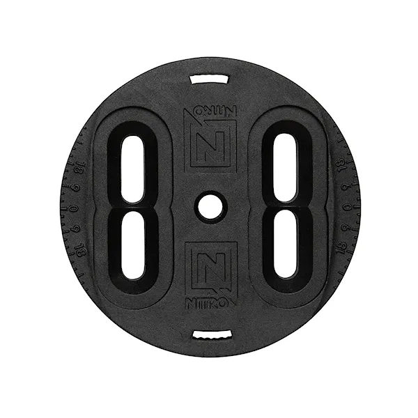 Mounting Disc Nitro 2-Bolt Mini Disk black