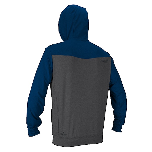 Wakeboard Technical Jacket O'Neill Blueprint Full Zip Sun Hoodie smoke/deep sea 2023