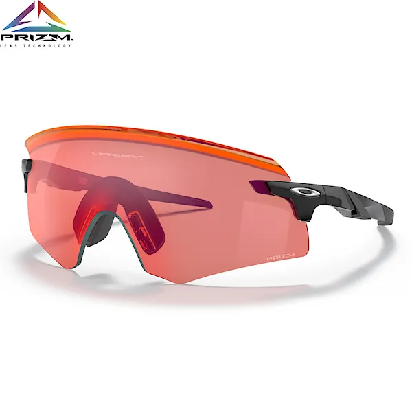 Okulary rowerowe Oakley Encoder polished black | prizm field