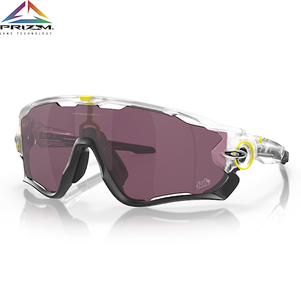Okulary rowerowe Oakley Jawbreaker matte clear | prizm road black