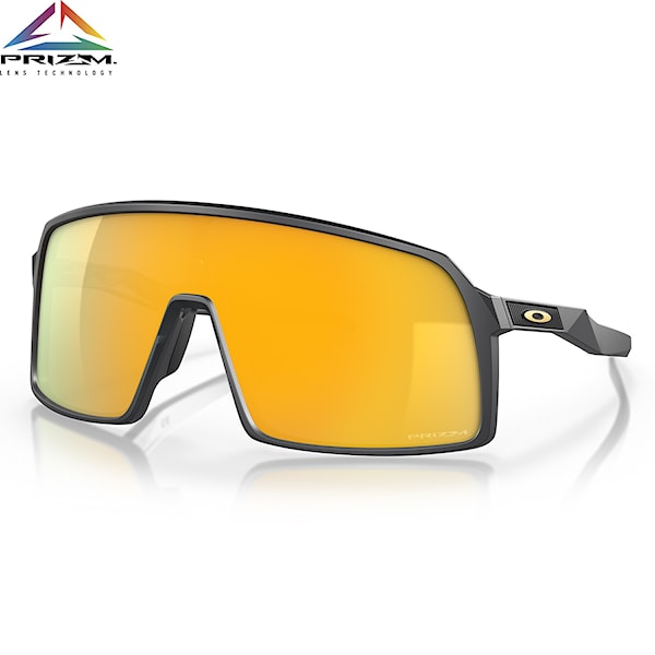 Okulary rowerowe Oakley Sutro matte carbon | prizm 24k