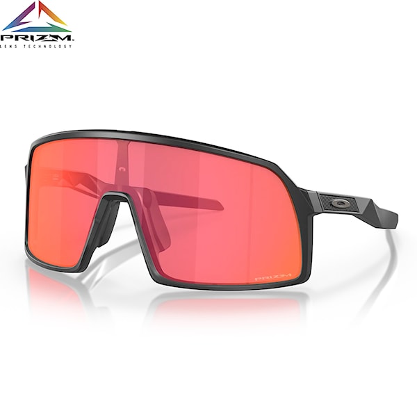 Okulary rowerowe Oakley Sutro S matte black | prizm trail torch