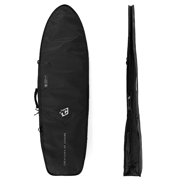 Pokrowiec na surf Creatures Fish Day Use DT 2.0 5'0" black silver