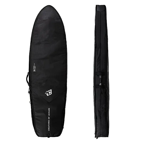 Pokrowiec na surf Creatures Fish Double DT2.0 6'3" black silver