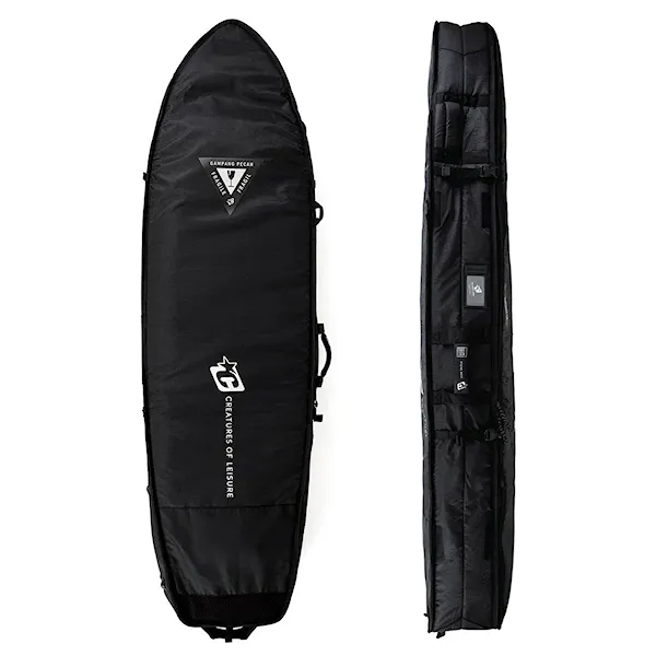 Pokrowiec na surf Creatures Fish Triple DT2.0 6'3" black silver